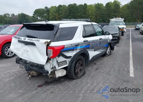 2021 Ford Police Interceptor from USA, damaged, VIN 1FM5K8AB1MGA20264